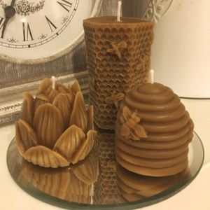💯 Pure Beeswax Candles  🐝